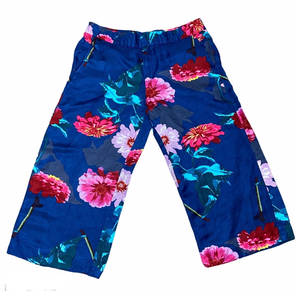 Banana Republic Floral Gaucho Pants